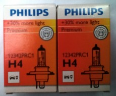Крушки H4 PHILIPS 12V60/55W+30% повече светлина.
Цена-12лвбр.